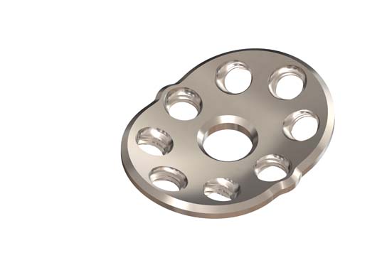 AS. Wrist Arthrodesis Plate